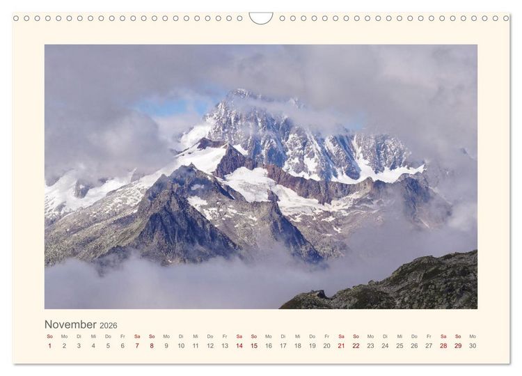 Produktbild: Alpen Blick (Wandkalender 2026 DIN A3 quer), CALVENDO Monatskalender