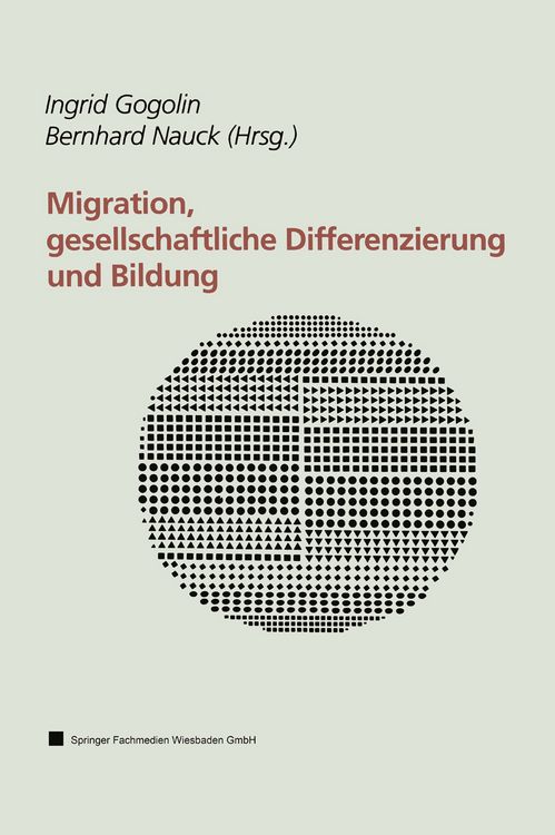 Produktbild: Migration, gesellschaftliche Differenzierung und Bildung