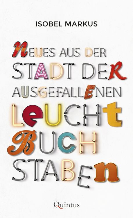 Produktbild: Neues aus der Stadt der ausgefallenen Leuchtbuchstaben