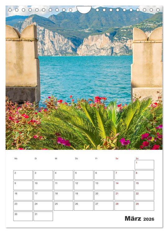Produktbild: Malcesine am Gardasee - Impressionen (Wandkalender 2026 DIN A4 hoch), CALVENDO Monatskalender