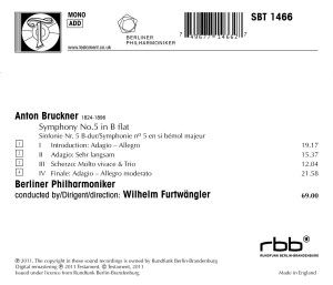 Produktbild: Furtw&auml;ngler, W: Sinfonie 5