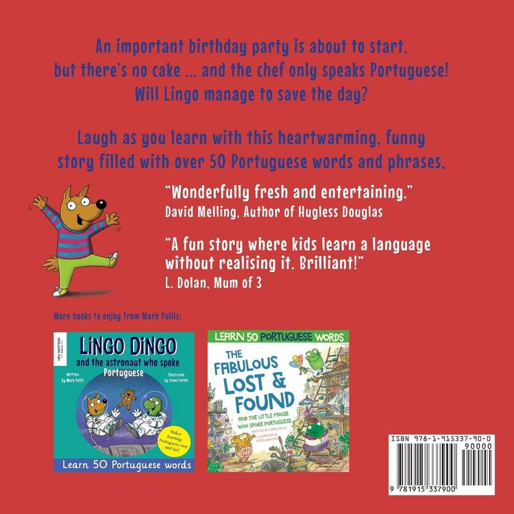 Produktbild: Lingo Dingo and the Chef who spoke Portuguese