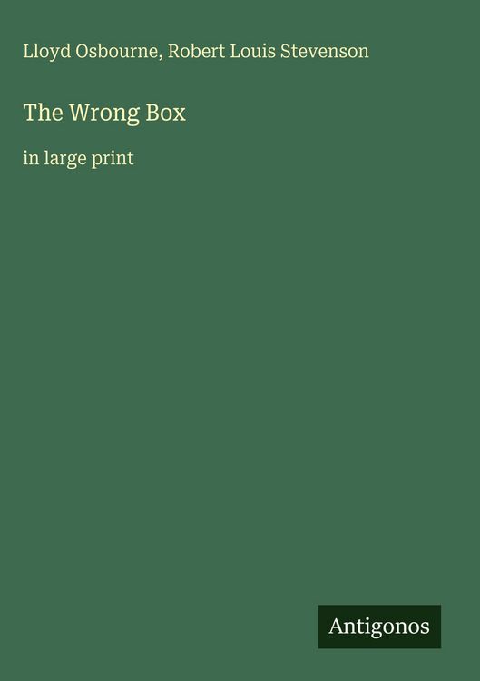Produktbild: The Wrong Box