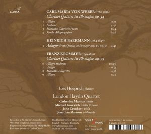Produktbild: Weber - Clarinet Quintets