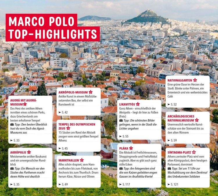 Produktbild: MARCO POLO Reisef&uuml;hrer Athen
