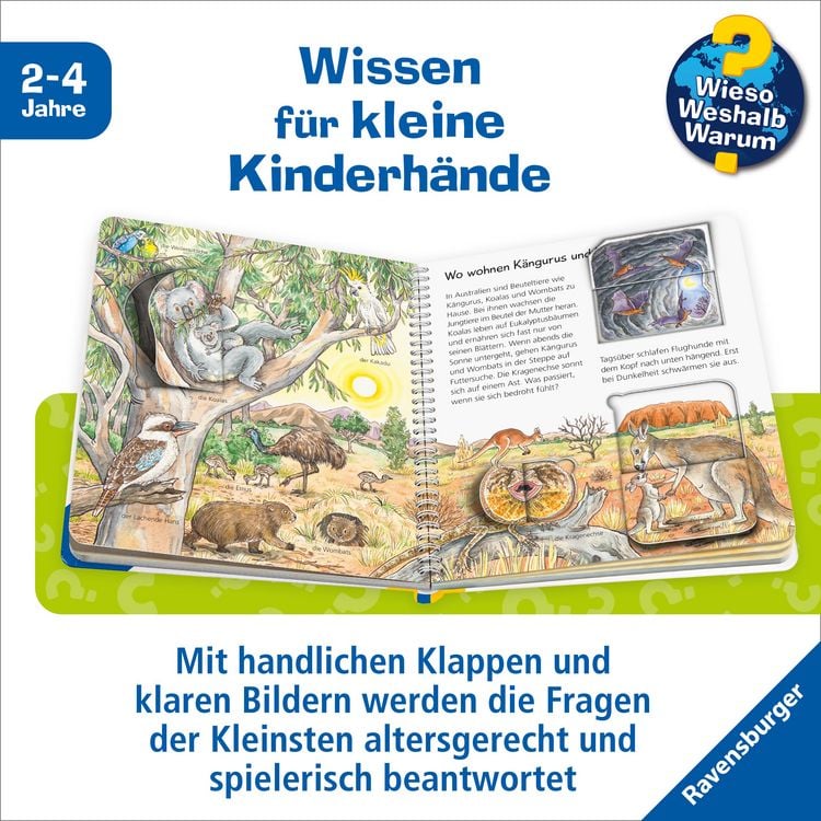 Produktbild: Wieso? Weshalb? Warum? junior, Band 73 - Tiere der Welt