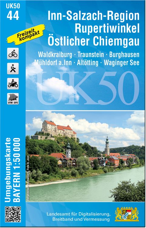 Produktbild: Inn-Salzach-Region, Rupertiwinkel, &Ouml;stlicher Chiemgau