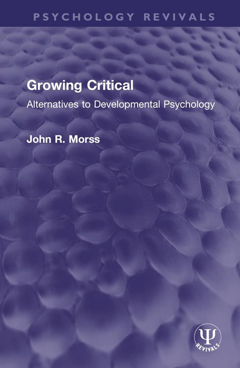 Produktbild: Morss, J: Growing Critical