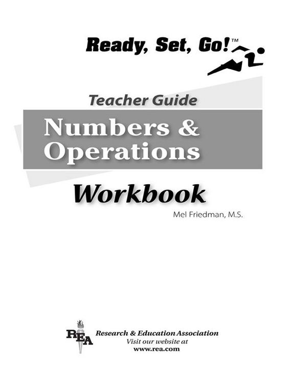 Produktbild: Numbers and Operations Workbook