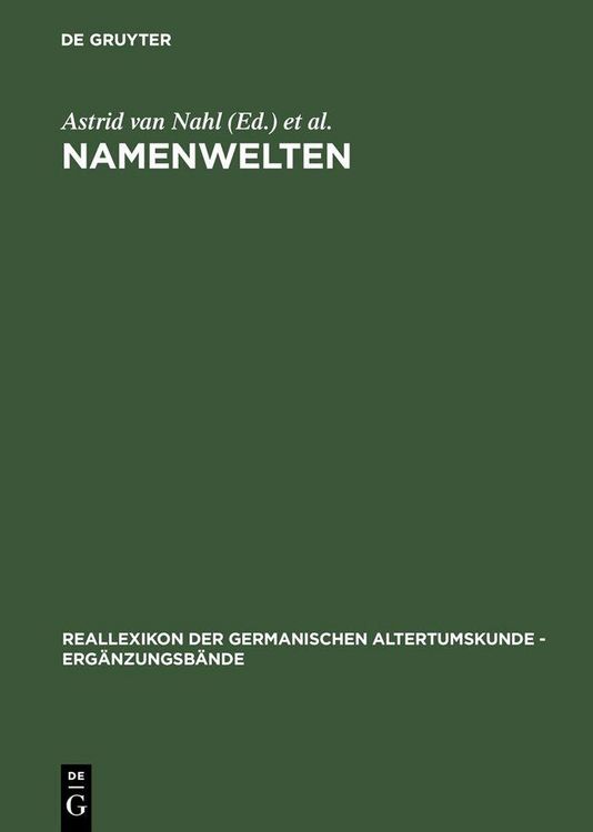 Produktbild: Namenwelten