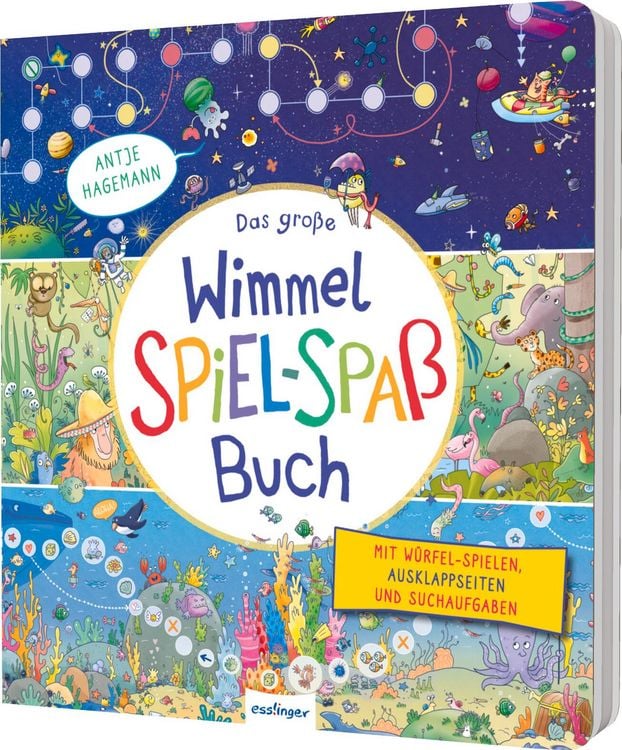 Produktbild: Das gro&szlig;e Wimmel-Spiel-Spa&szlig;-Buch