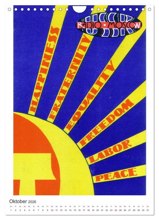 Produktbild: Radio Nostalgie - Empfangsbest&auml;tigungskarten internationaler Rundfunkstationen (Wandkalender 2026 DIN A4 hoch), CALVENDO Monatskalender