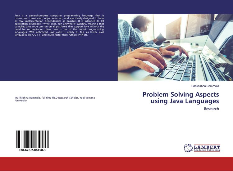 Produktbild: Problem Solving Aspects using Java Languages