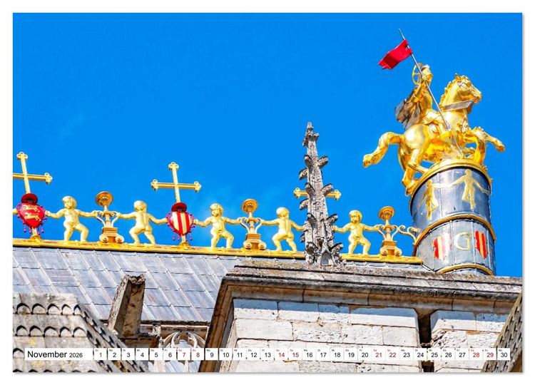 Produktbild: Rouen - ein traumhaftes Reiseziel (Wandkalender 2026 DIN A3 quer), CALVENDO Monatskalender