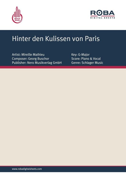 Produktbild: Hinter den Kulissen von Paris