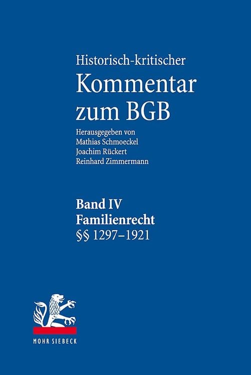 Produktbild: Historisch-kritischer Kommentar zum BGB