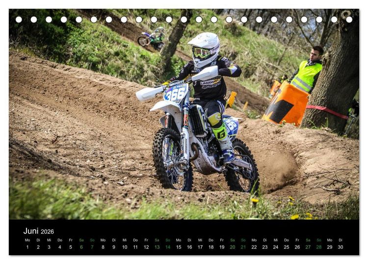 Produktbild: Motocross Ladies 2026 (Tischkalender 2026 DIN A5 quer), CALVENDO Monatskalender