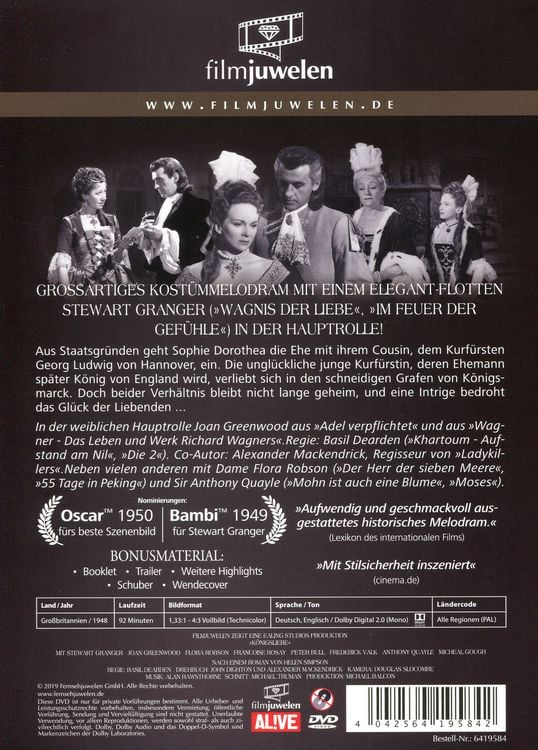 Produktbild: K&ouml;nigsliebe (Filmjuwelen)