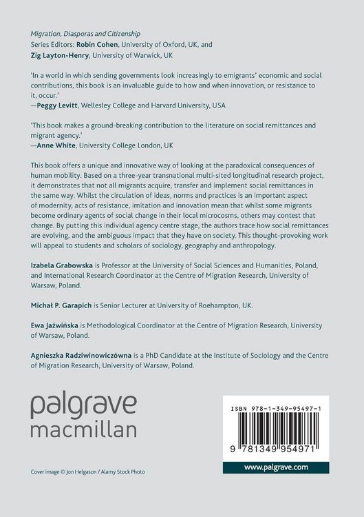 Produktbild: Migrants as Agents of Change