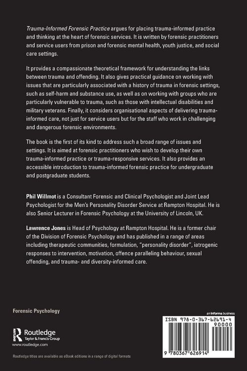 Produktbild: Trauma-Informed Forensic Practice