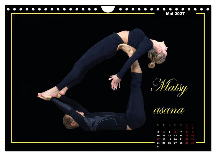 Produktbild: Yoga - Asana (Wandkalender 2027 DIN A4 quer), CALVENDO Monatskalender