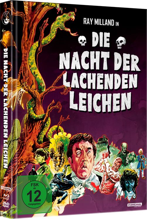 Produktbild: Die Nacht der lachenden Leichen - Mediabook - Limited Edition (Blu-ray+DVD)
