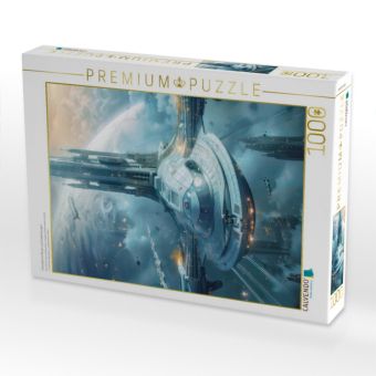 Produktbild: CALVENDO Puzzle Futuristische Reisen und Entdeckungen | 1000 Teile Lege-Gr&ouml;&szlig;e 64x48cm Foto-Puzzle f&uuml;r gl&uuml;ckliche Stunden