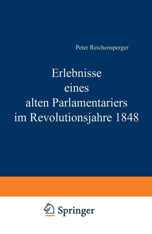 Produktbild: Erlebnisse eines alten Parlamentariers im Revolutionsjahre 1848