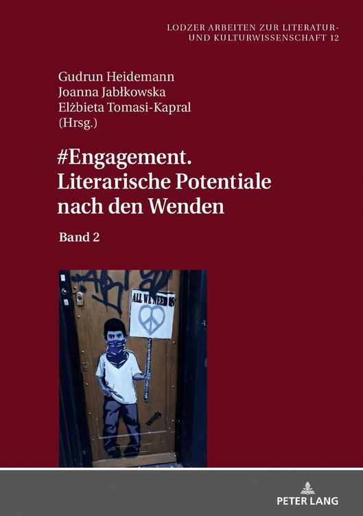 Produktbild: #Engagement. Literarische Potentiale nach den Wenden