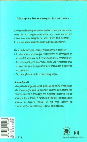 Produktbild: Dictionnaire des messages des animaux