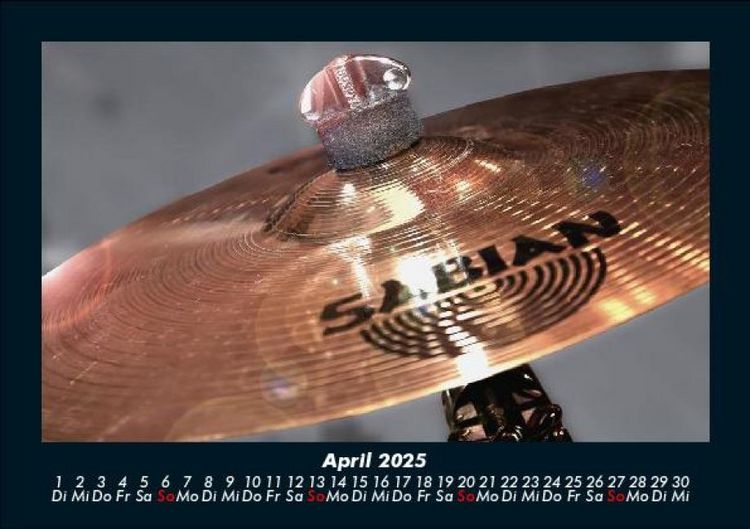 Produktbild: Musik 2025 Fotokalender DIN A5