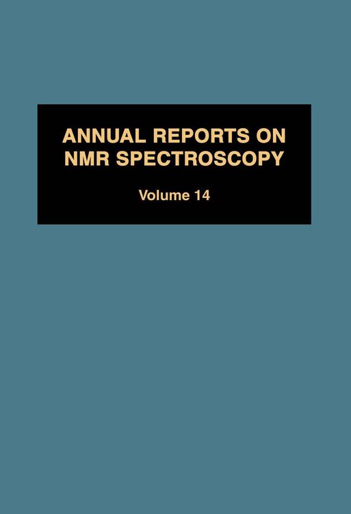 Produktbild: Annual Reports on NMR Spectroscopy