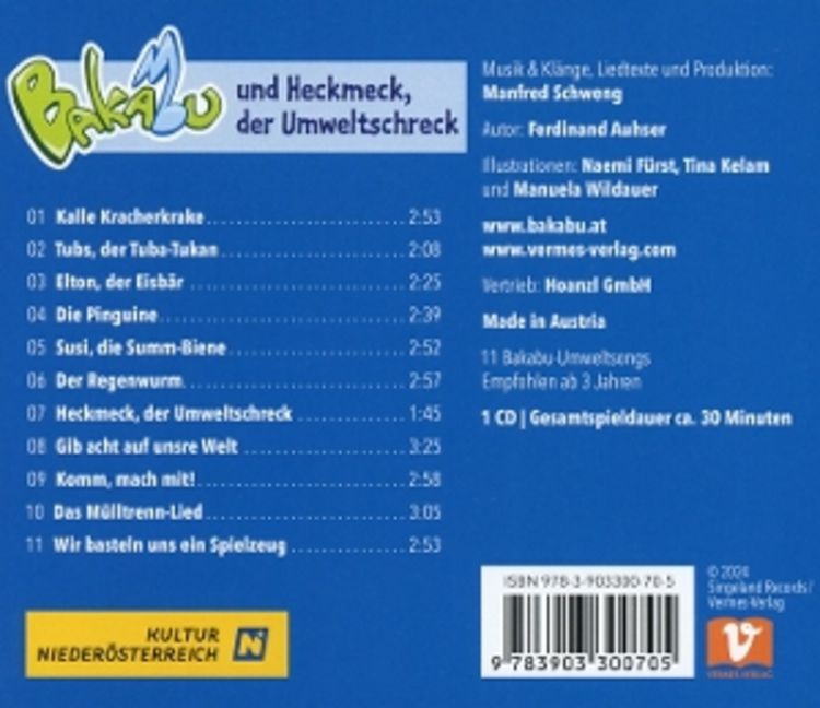 Bakabu und Heckmeck, der Umweltschreck