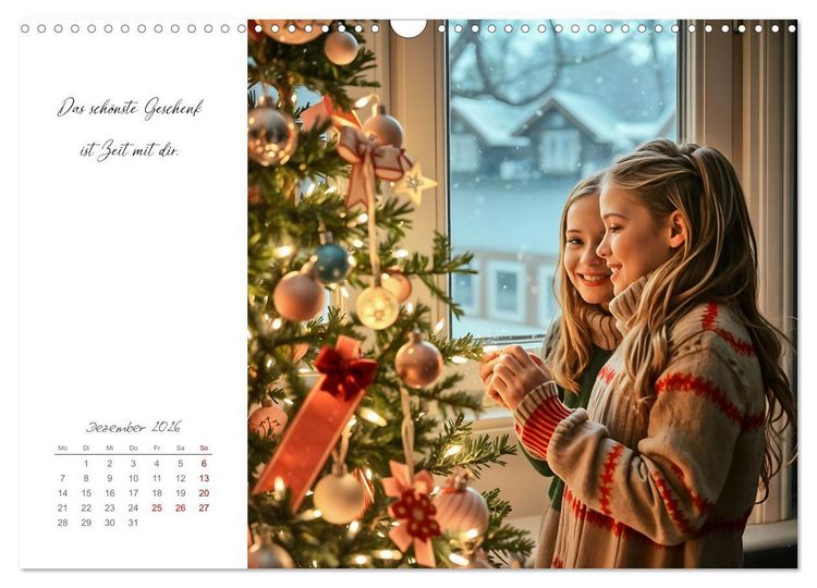 Produktbild: Schwesterzeit - Mit dir ist jeder Tag besonders (Wandkalender 2026 DIN A3 quer), CALVENDO Monatskalender