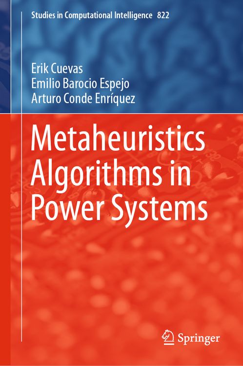 Produktbild: Metaheuristics Algorithms in Power Systems
