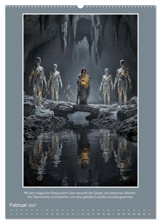 Produktbild: Fantastische Szenen aus gro&szlig;en Opern (Wandkalender 2027 DIN A2 hoch), CALVENDO Monatskalender