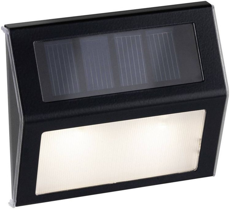 Produktbild: Paulmann 94234 Dayton Solar-Außenwandleuchte 0.05W Warmweiß Anthrazit