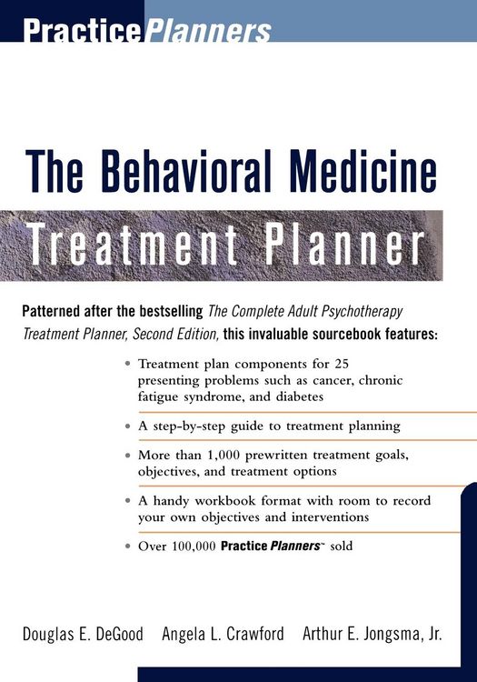 Produktbild: The Behavioral Medicine Treatment Planner