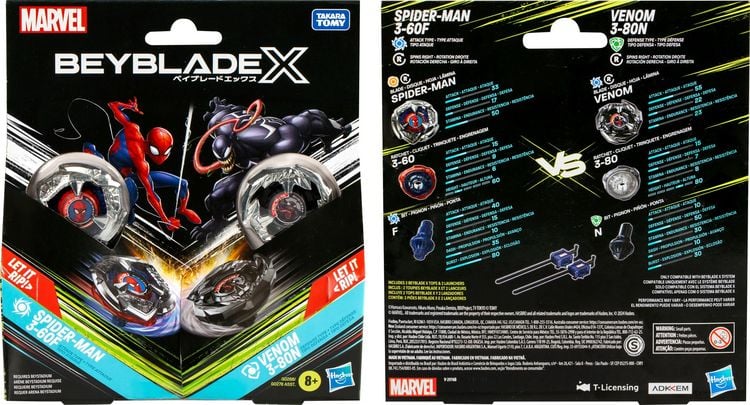 Produktbild: Marvel Beyblades