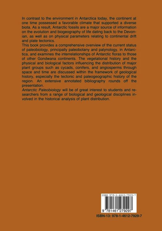 Produktbild: Antarctic Paleobiology