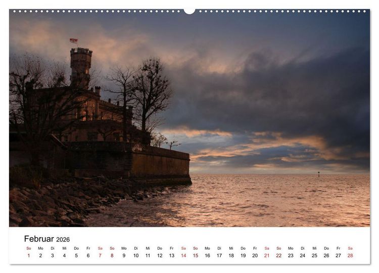 Produktbild: Der Bodensee aus Mirjs Blickwinkel (Wandkalender 2026 DIN A2 quer), CALVENDO Monatskalender