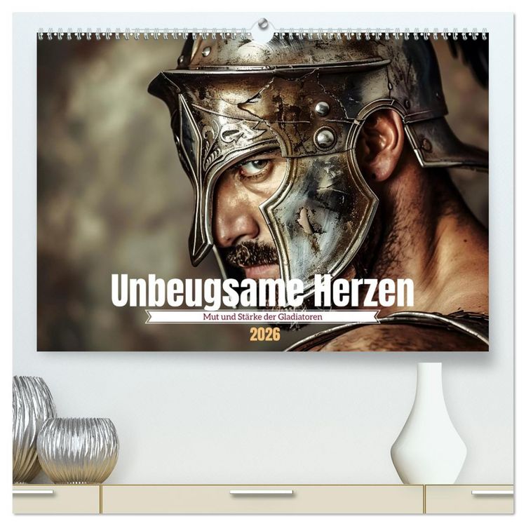 Produktbild: Unbeugsame Herzen (hochwertiger Premium Wandkalender 2026 DIN A2 quer), Kunstdruck in Hochglanz