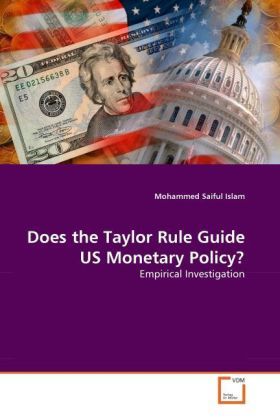 Produktbild: Saiful Islam, M: Does the Taylor Rule Guide US Monetary Poli