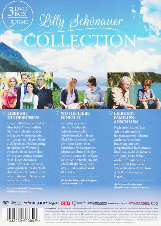 Produktbild: Lilly Sch&ouml;nauer - Collection [3 DVDs]