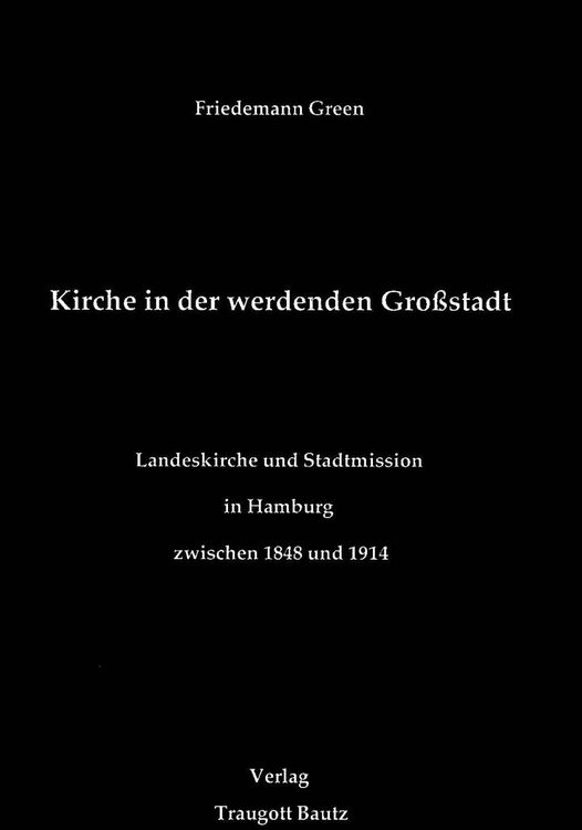 Produktbild: Kirche in der werdenden Grossstadt