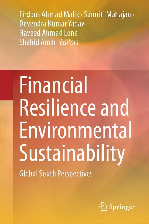 Produktbild: Financial Resilience and Environmental Sustainability