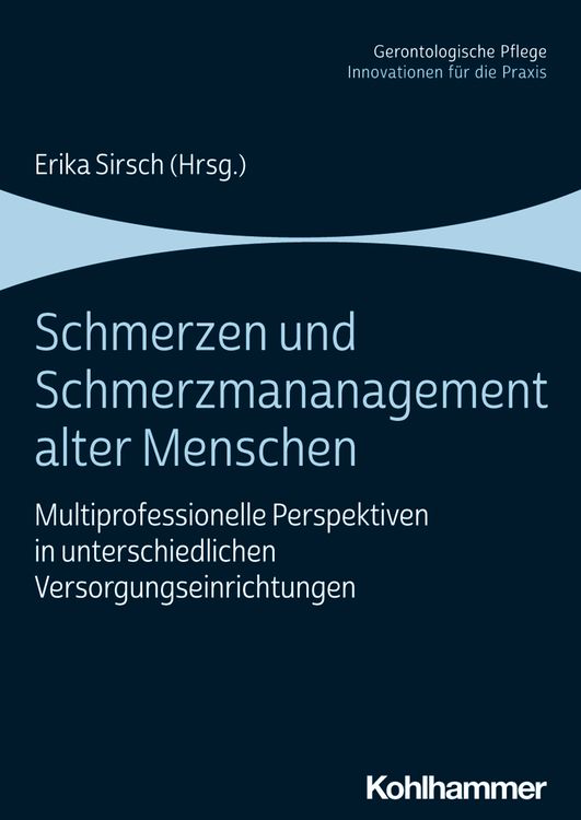 Produktbild: Schmerzen und Schmerzmanagement alter Menschen