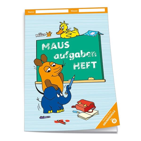 Produktbild: Tr&ouml;tsch Hausaufgabenheft Grundschule DIE MAUS