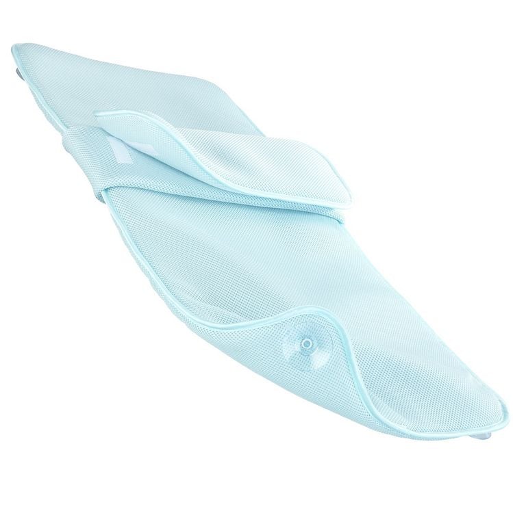 Produktbild: Badewannenmatte mit Kissen, aus 100% druckentlastendem Polyester-3D-Mesh-Gewebe