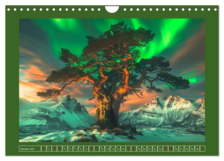 Produktbild: Die Zeitreisenden des Waldes (Wandkalender 2026 DIN A4 quer), CALVENDO Monatskalender